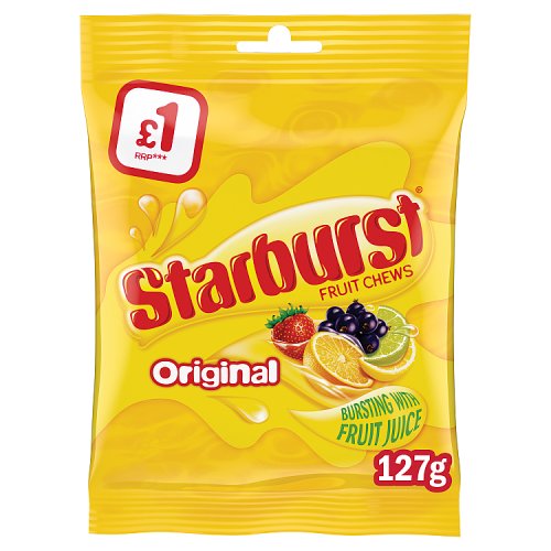 Starburst Original PM £1 127g pack shot