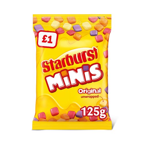 Starburts Minis PM £1 125g pack shot