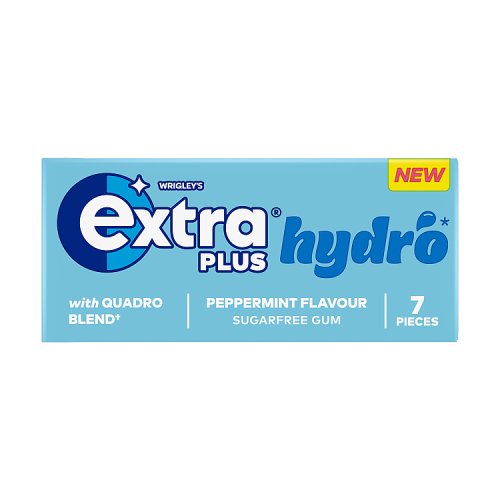 Extra Plus 7 Peppermint Sugarfree Gum 15.6g pack shot