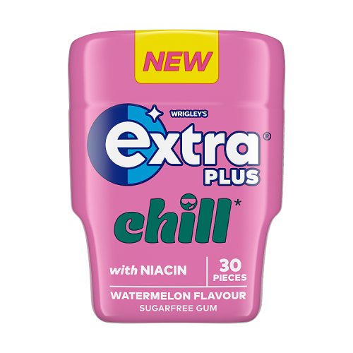 Wrigleys Extra Plus Chill Watermelon 30s pack shot