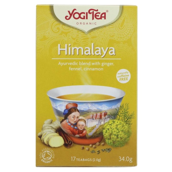 Yogi Tea Organic Himalaya 17s pack shot