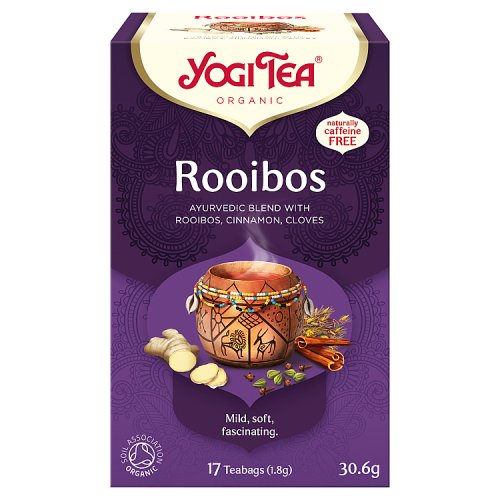 Yogi Tea Rooibos Organic 17s pack shot