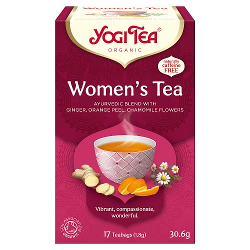Yogi Tea Organic Womens Tea 17s pack shot