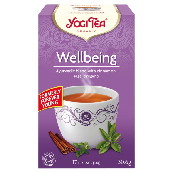 Yogi Tea Organic Wellbeing 17s pack shot