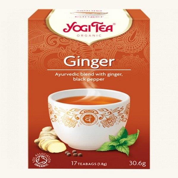 Yogi Tea Organic Ginger 17s pack shot