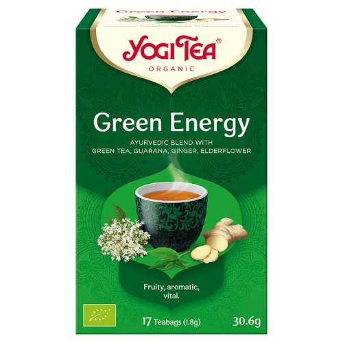 Yogi Tea Organic Green Energy 17s pack shot