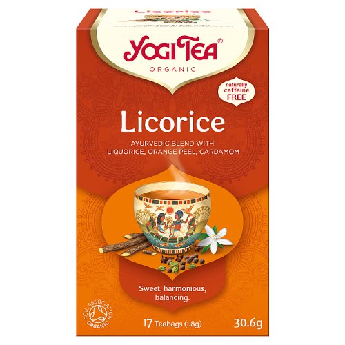 Yogi Tea Organic Licorice 17s pack shot