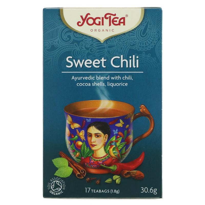 Yogi Tea Organic Sweet Chili 17s pack shot