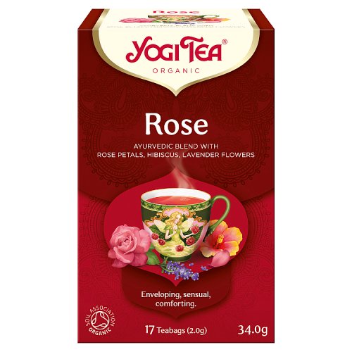 Yogi Tea Organic Rose 17s pack shot