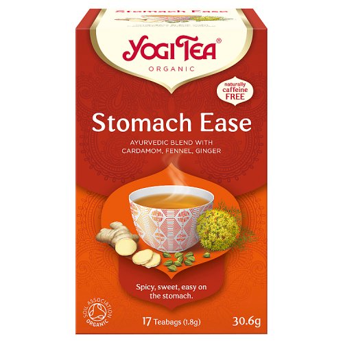 Yogi Tea Organic Stomach Ease 17s pack shot