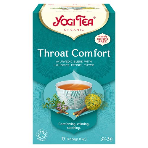 Yogi Tea Throat Comfort 17s pack shot