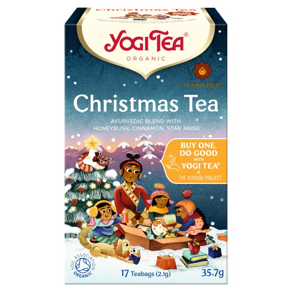Yogi Tea Organic Christmas Tea 17s pack shot