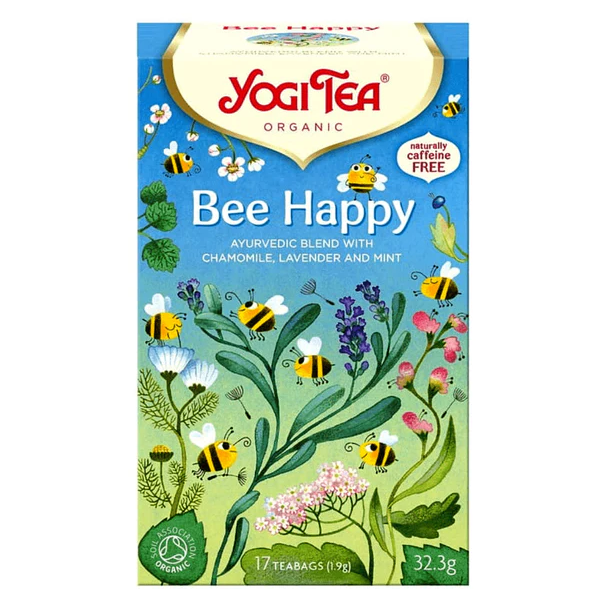 Yogi Tea Organic Bee Happy 17s pack shot