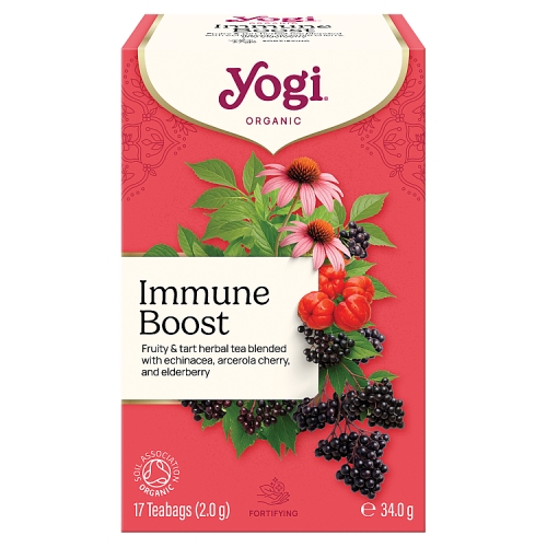 Yogi Tea Immune Boost Organic Bags 34g pack shot