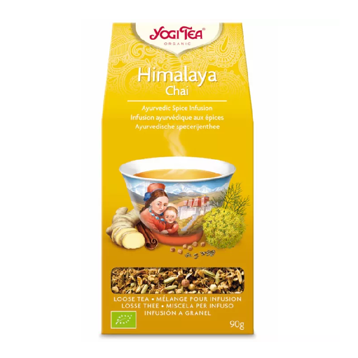 Yogi Tea Himalaya Chai Bio 90g pack shot