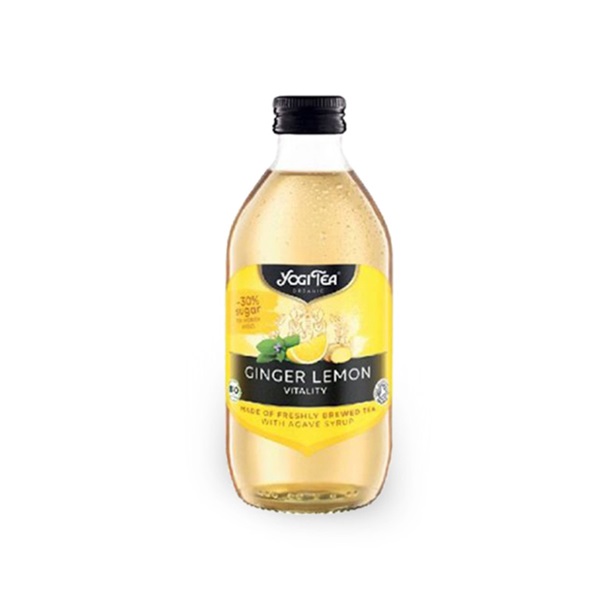 Yogi Tea Organic Ginger Lemon 330ml pack shot
