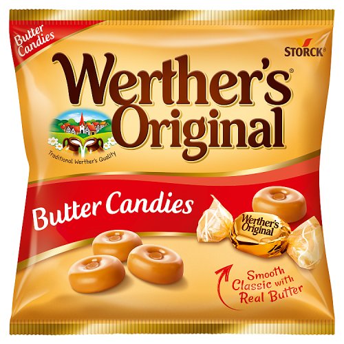Werthers Butter Candy 135g pack shot