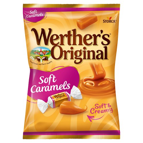Werthers Soft Caramel 125g pack shot