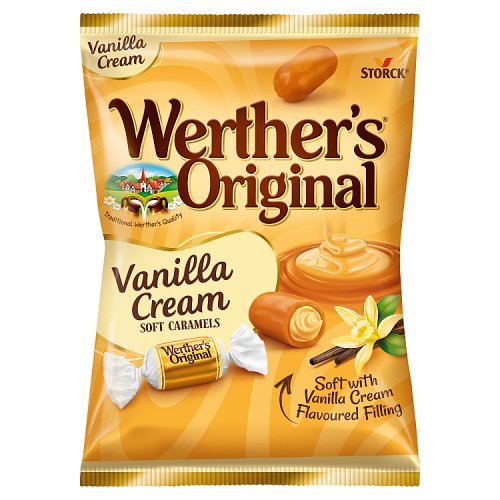 Werthers Vanilla Creams 125g pack shot