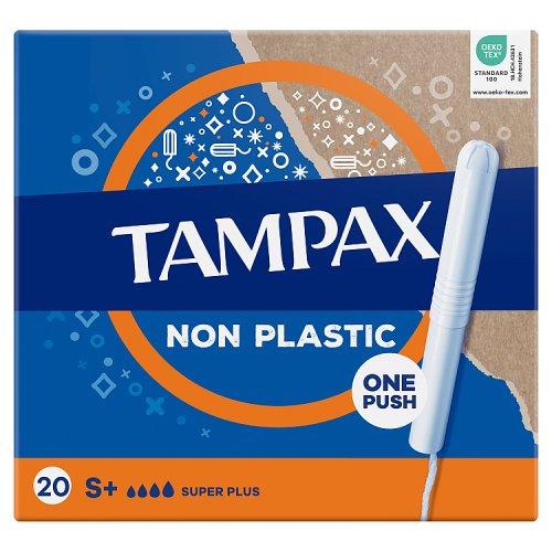 Tampax Super Plus Card Applicator 20s pack shot