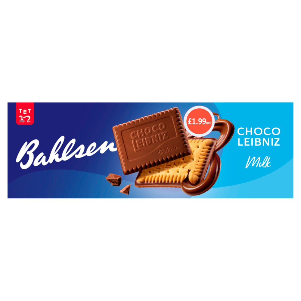 Bahlsen Choco Leibniz Milk 111g PMP pack shot