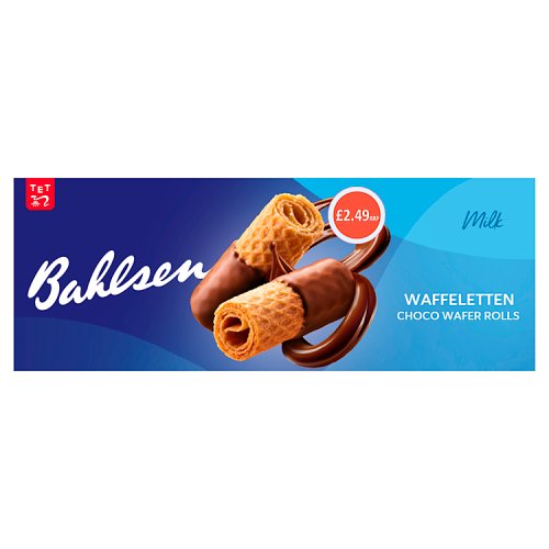 Bahlsen Waffletten Milk PM £2.49 100g pack shot