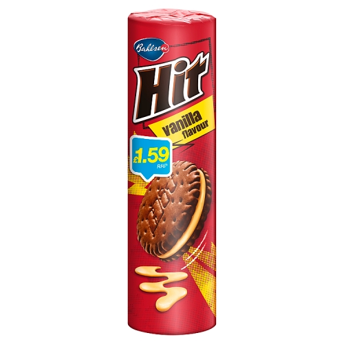Bahlsen Hit Vanilla PM £1.59 220g pack shot