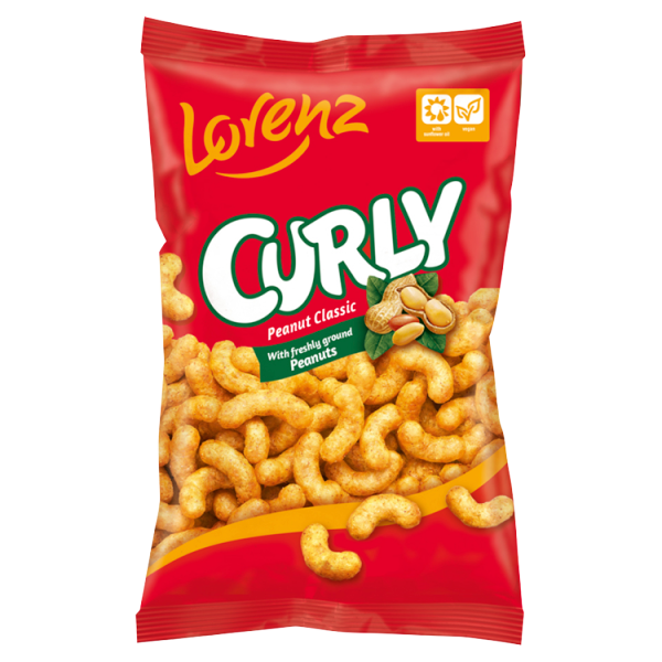 Lorenz Curly Snacks 120g pack shot