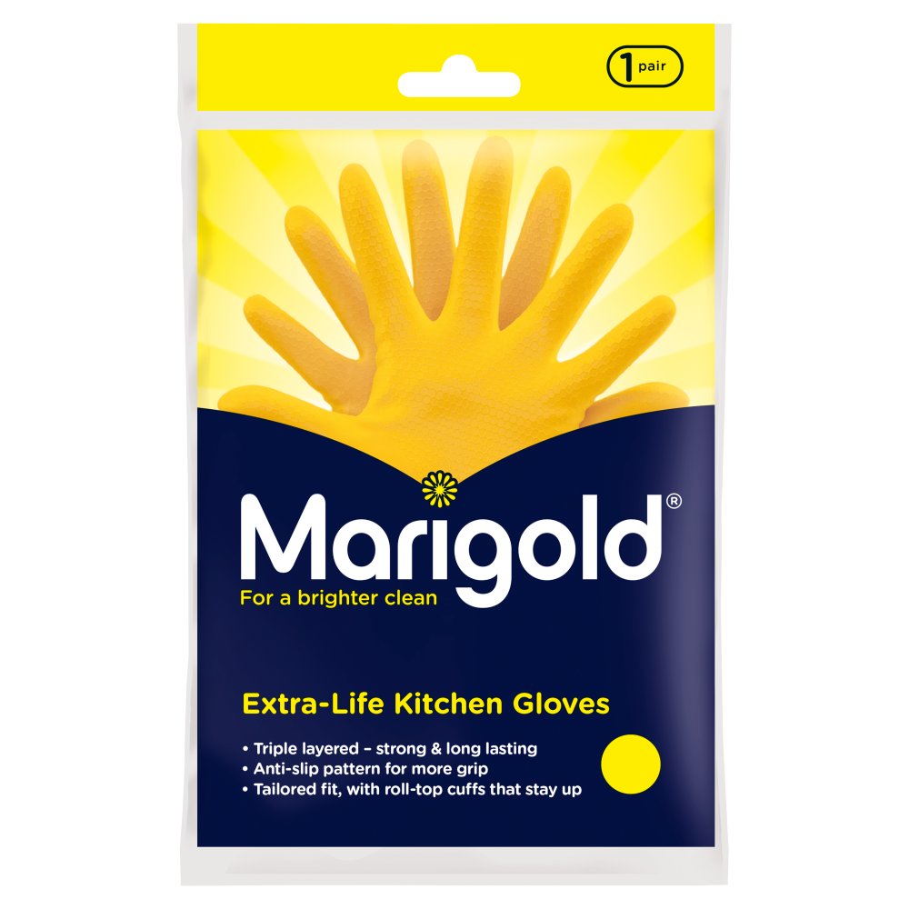 Marigold Kitchen Gloves Small Pair 1s pack shot