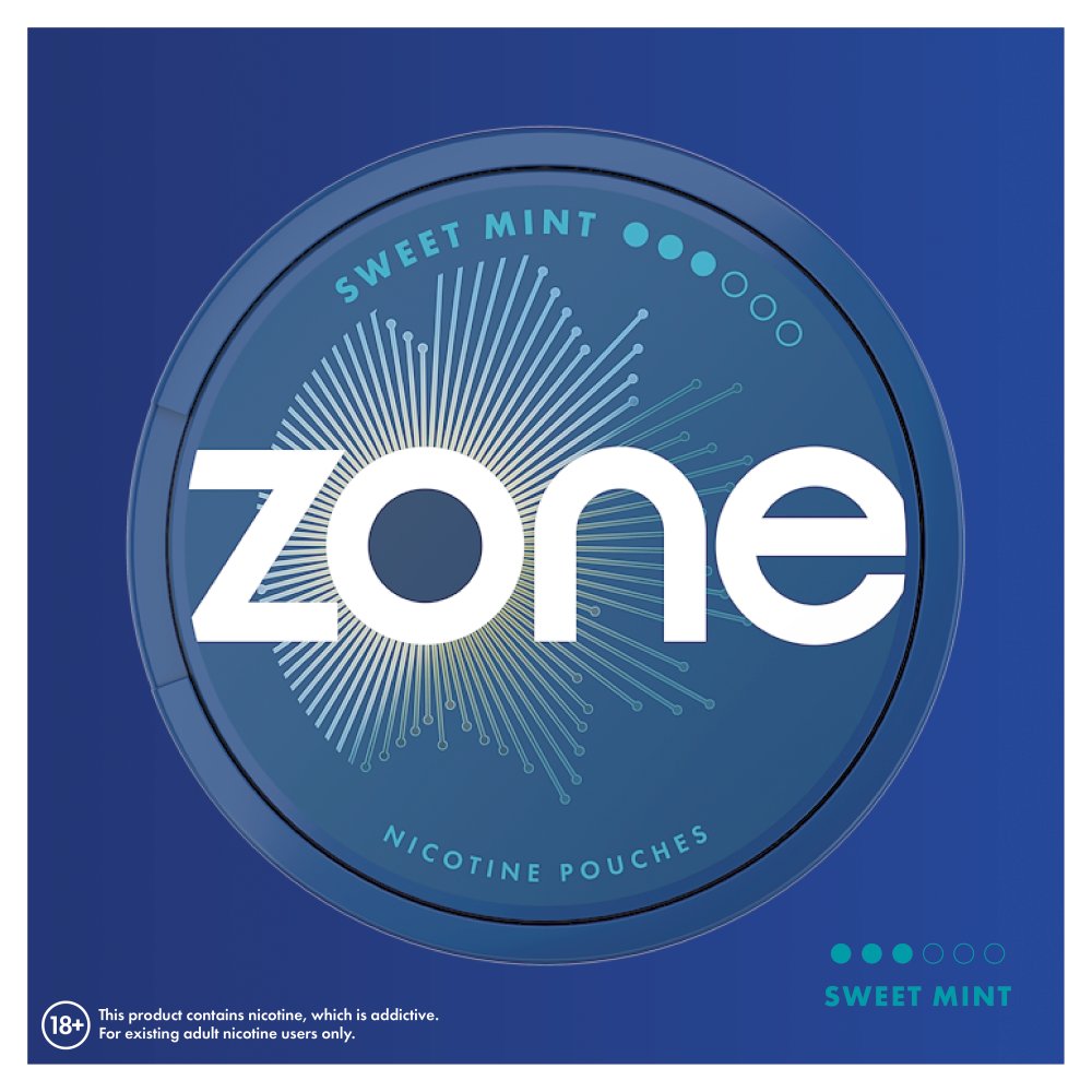 Zone Sweet Mint 10mg 20s pack shot