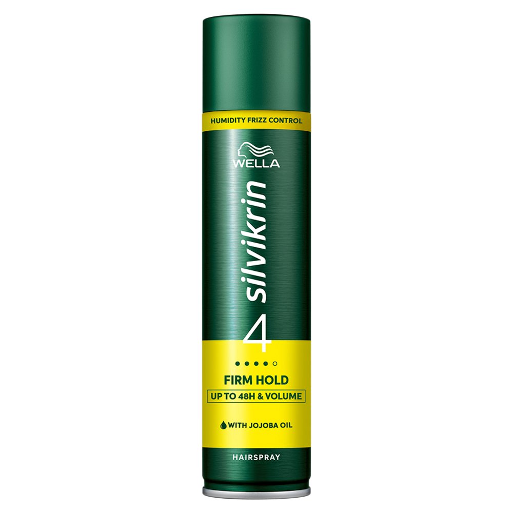Silvikrin Firm Hold Hairspray 250ml pack shot