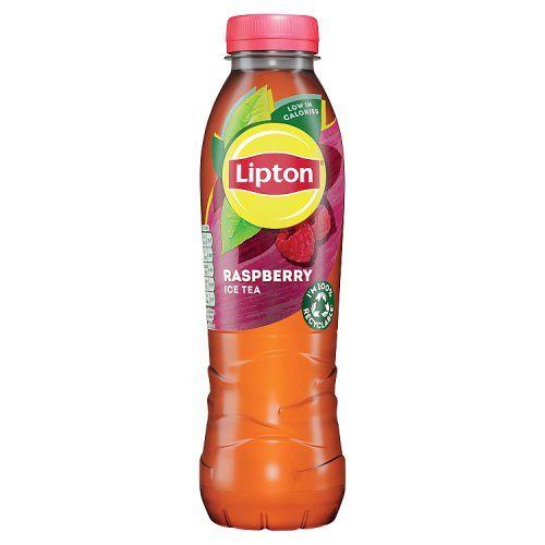 Lipton Ice Tea Raspberry 500ml pack shot