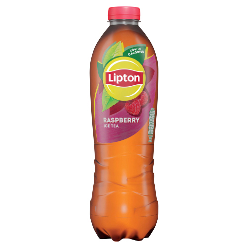 Lipton Ice Tea Raspberry 1.25Ltr pack shot