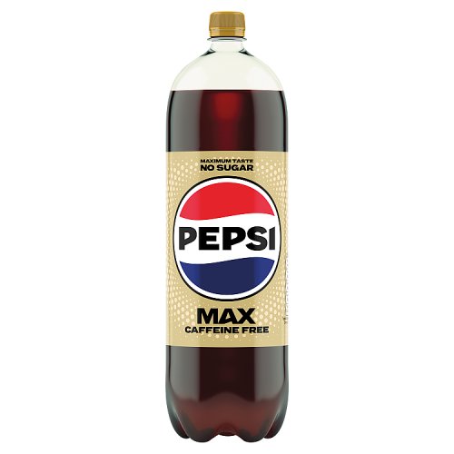 Pepsi Max Caffeine Free 2Ltr pack shot