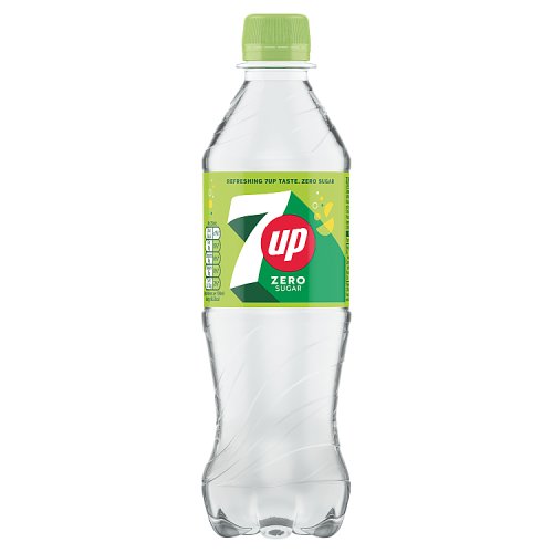 7Up Zero PET 500ml pack shot