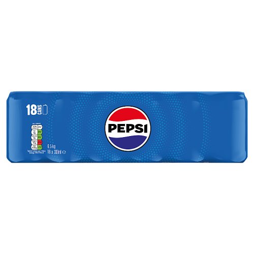 Pepsi Regular 18pk (18 x 330ml) pack shot