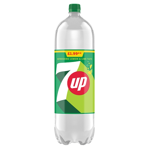 7Up Regular PM £1.99 2Ltr pack shot