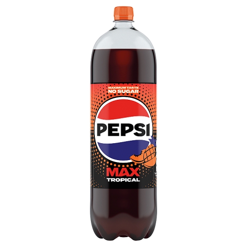 Pepsi Max Tropical 2Ltr pack shot