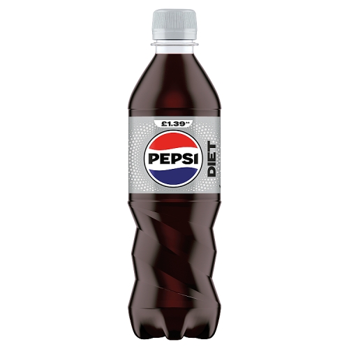Pepsi Diet 500ml PMP pack shot