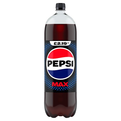 Pepsi Max PM £2.19 2Ltr pack shot