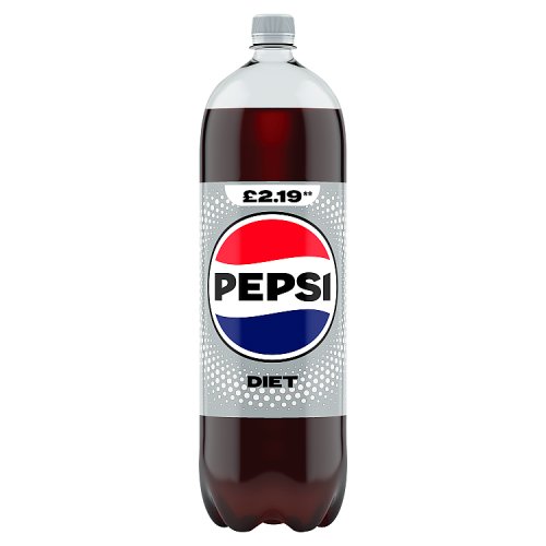 Pepsi Diet PM £2.19 2Ltr pack shot
