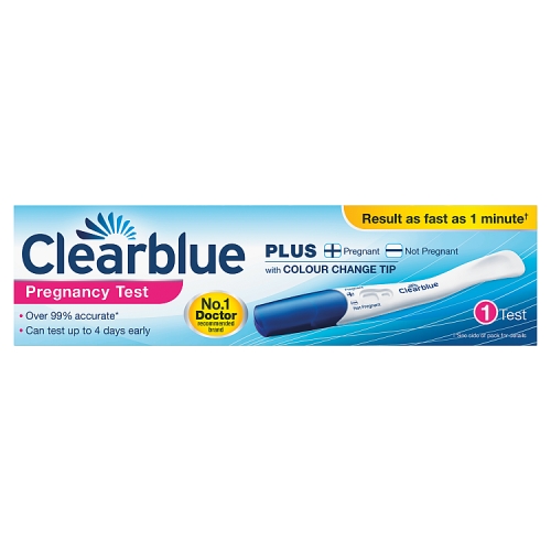 Clearblue Pregnancy Test 1s pack shot