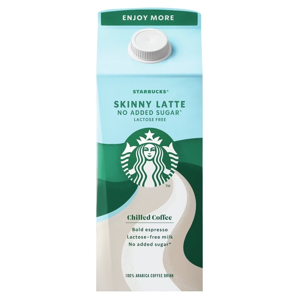 Starbucks Skinny Latte Multiserve NAS 750ml pack shot