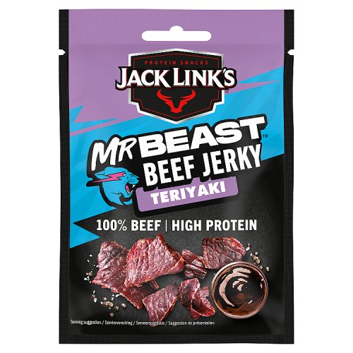 Jack Links Beef Jerky Teriyaki 25g pack shot