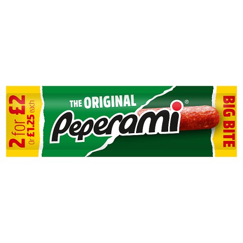 Peperami Original PM £1.25 or 2 for 2.00 28g pack shot