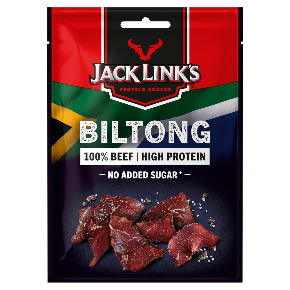 Jack Links Biltong Original Clipstrip 20g pack shot