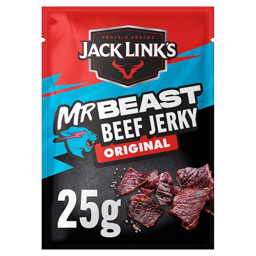 J Links Original Beef Jerky 25g pack shot