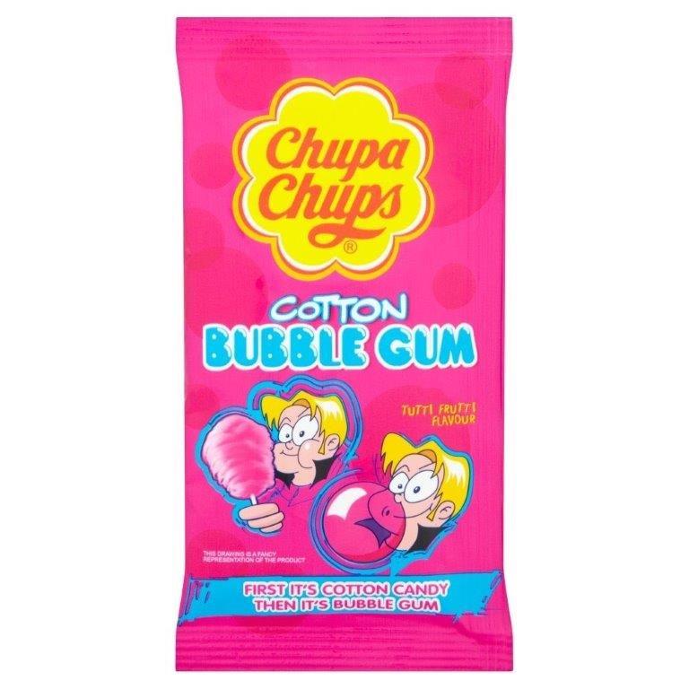 Chupa Chups Gum Cotton Candy 16.8g pack shot