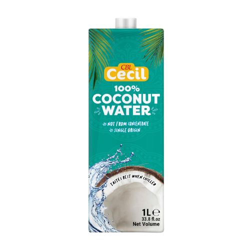 Cecil Coconut Water 100% 1Ltr pack shot