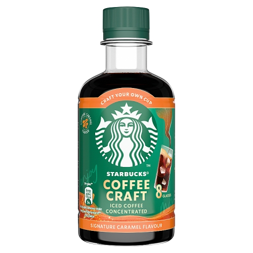 Starbucks Espresso Concentrate Caramel 260ml pack shot